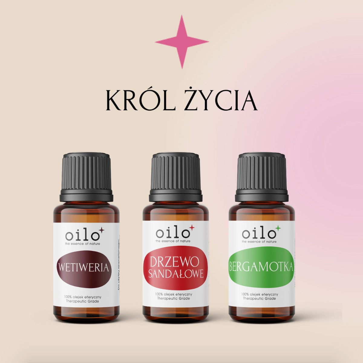 KRÓL ŻYCIA  – olejki podnoszące